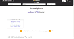Desktop Screenshot of deadlyfemmes.com