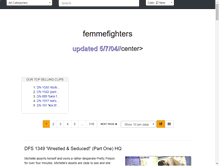 Tablet Screenshot of deadlyfemmes.com